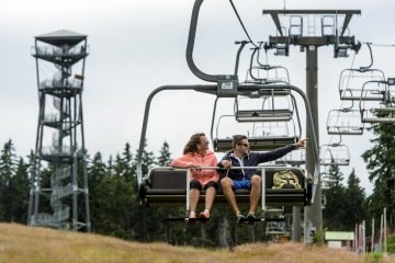 Chairlift to Hnědý vrch