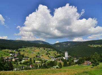 Pec pod Śnieżką, Karkonosze, lato