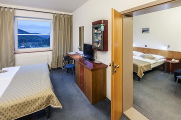 Familienzimmer in Riesengebirge, Hotel Horizont, Pec pod Sněžkou