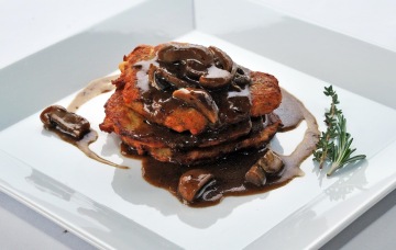 Bramboráčky s houbami