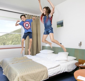 Dovolená s dětmi v Krkonoších, hotel Horizont, Pec pod Sněžkou
